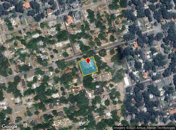 824 Ellis St, Brunswick, GA Parcel Map