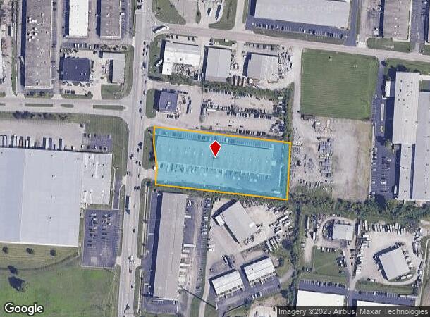  9880 Princeton Glendale Rd, West Chester, OH Parcel Map