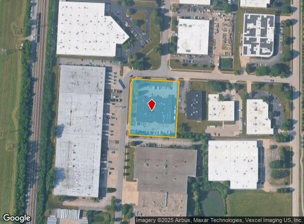  2772 Golfview Rd, Naperville, IL Parcel Map