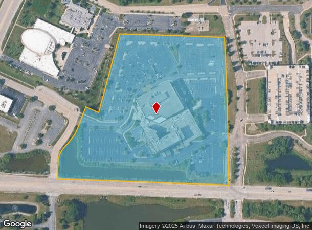  3030 Warrenville Rd, Lisle, IL Parcel Map