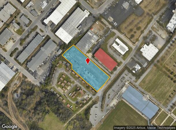  947 S Stadium Rd, Columbia, SC Parcel Map