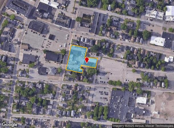  80 Pine St, Attleboro, MA Parcel Map
