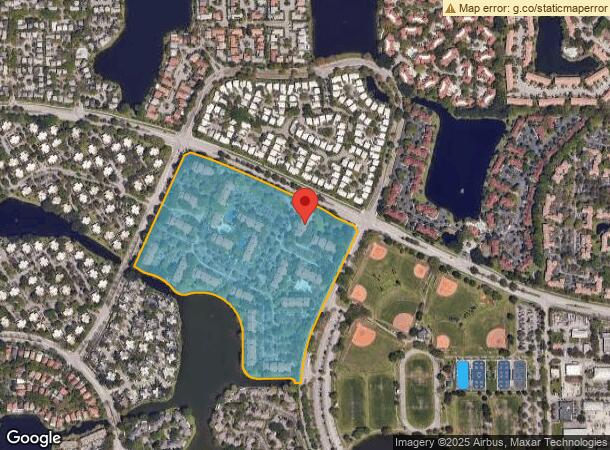  9733 Nw 7Th Cir, Plantation, FL Parcel Map