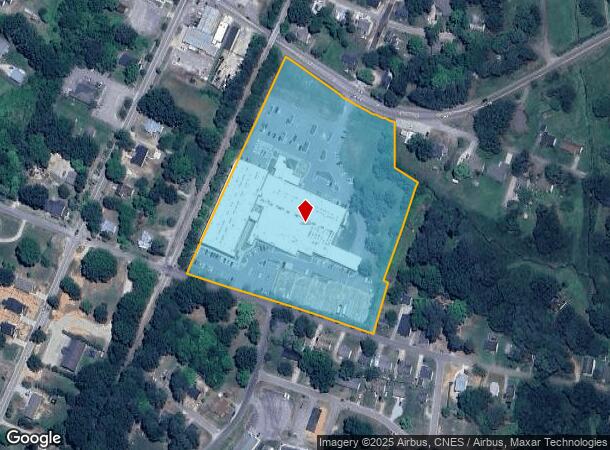  108 E Green St, Franklinton, NC Parcel Map