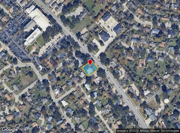2002 Williams Dr, Georgetown, TX Parcel Map