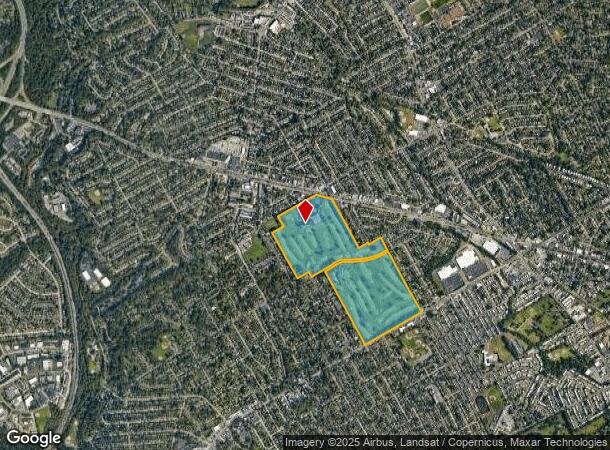 950 W Chester Pike, Havertown, PA Parcel Map