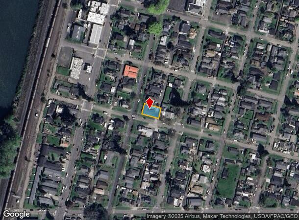  810 S 3Rd Ave, Kelso, WA Parcel Map