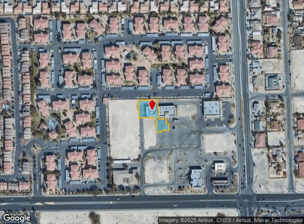  3050 W Cheyenne Ave, North Las Vegas, NV Parcel Map