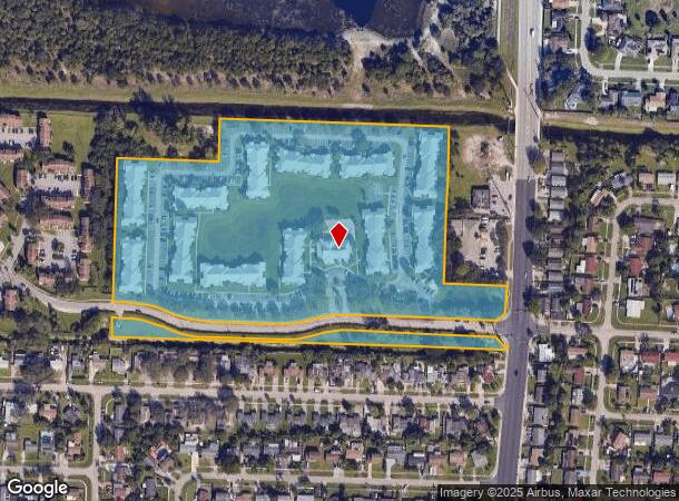 5101 Caribbean Blvd, West Palm Beach, FL Parcel Map