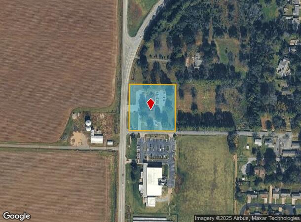 1121 W Front St, Lonoke, AR Parcel Map