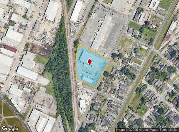 500 Dakin St, New Orleans, LA Parcel Map