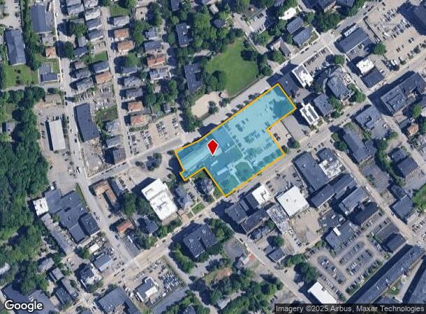  766 Main St, Worcester, MA Parcel Map