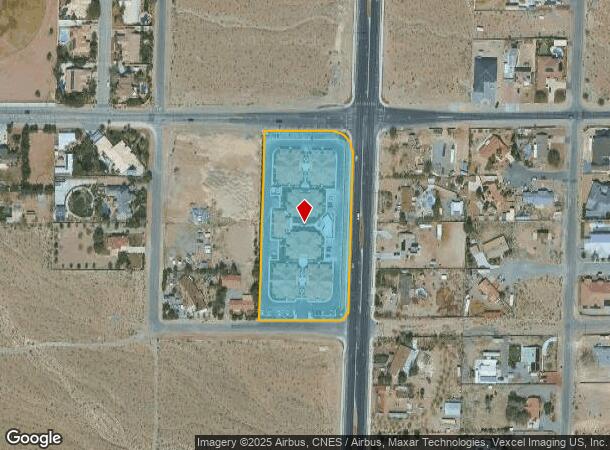 9230 Corbett St, Las Vegas, NV Parcel Map