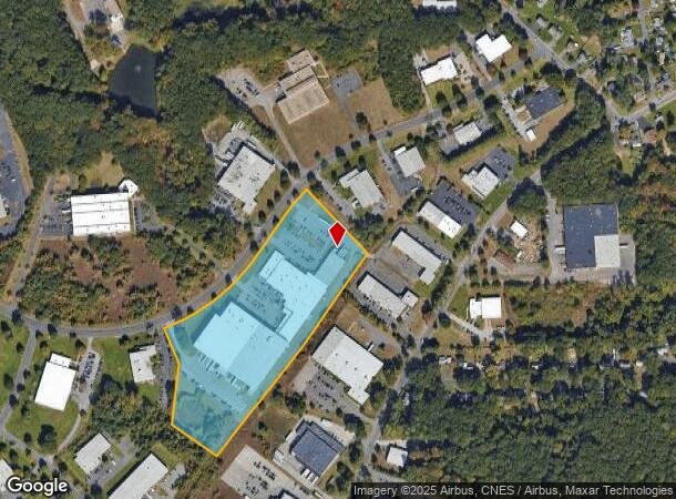  153 Bowles Rd, Agawam, MA Parcel Map