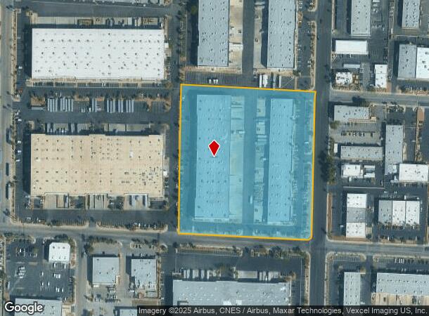 6255 S Sandhill Rd, Las Vegas, NV Parcel Map