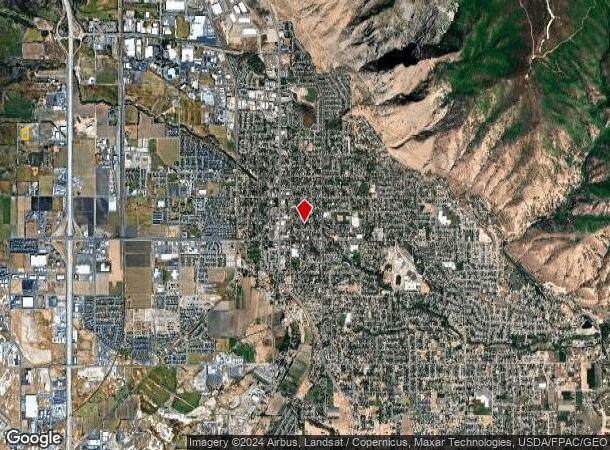  2424 W 500 St N, Springville, UT Parcel Map