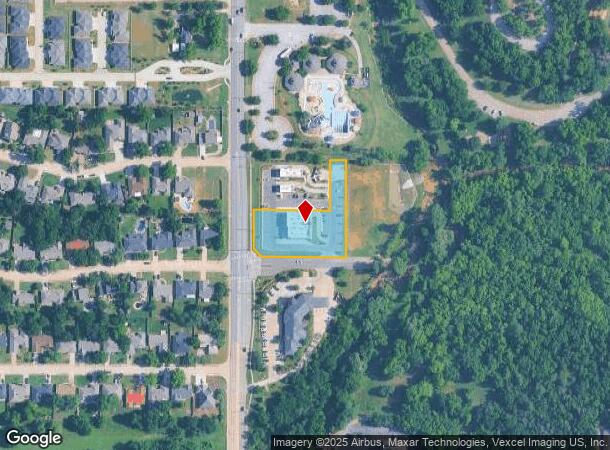  1140 S Bryant Ave, Edmond, OK Parcel Map