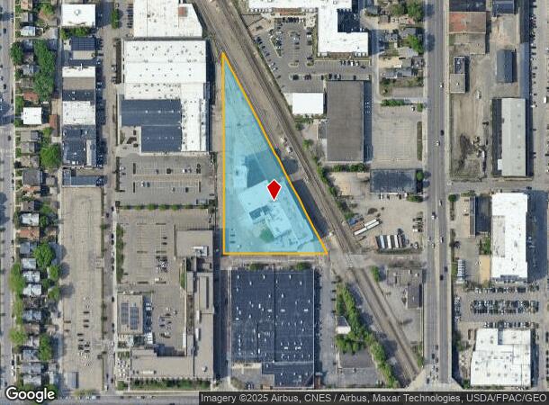 1201 Jackson St Ne, Minneapolis, MN Parcel Map
