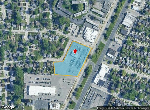  21901 Gratiot Ave, Eastpointe, MI Parcel Map