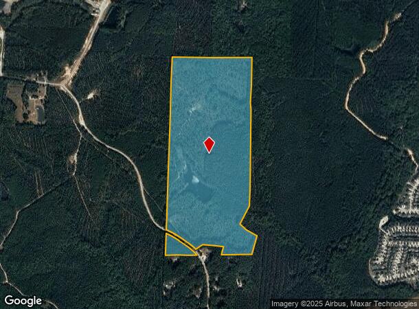 12532 Holly Springs New Hill Rd, Apex, NC Parcel Map