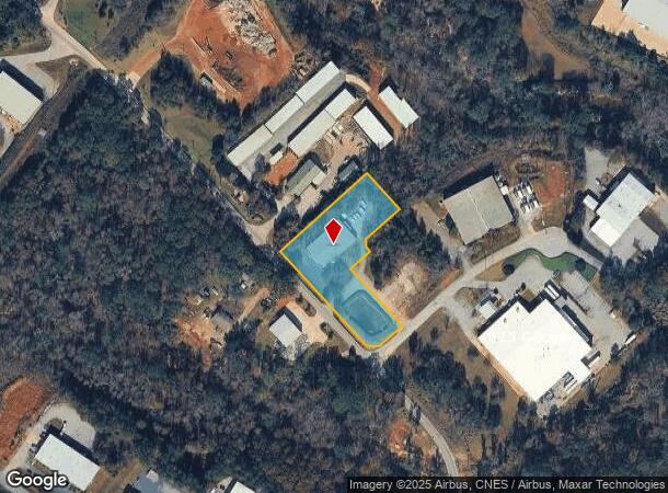 1447 S Batesville Rd, Greer, SC Parcel Map