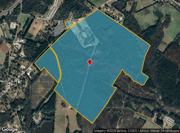  3863 Highway 59, Lavonia, GA Parcel Map