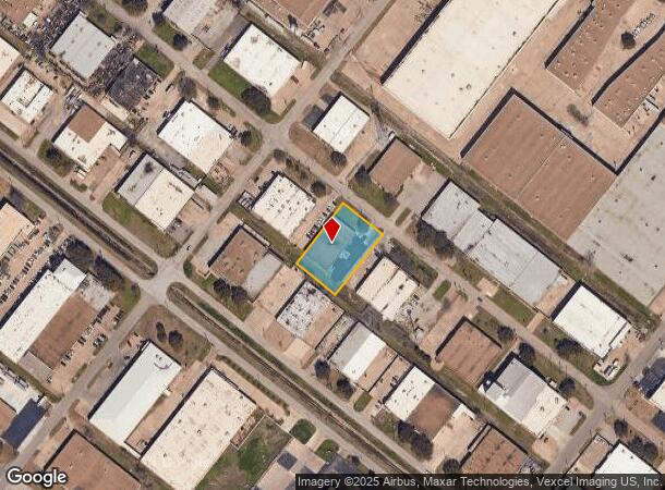 8701 Sovereign Row, Dallas, TX Parcel Map