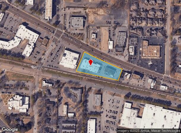 4687 Poplar Ave, Memphis, TN Parcel Map