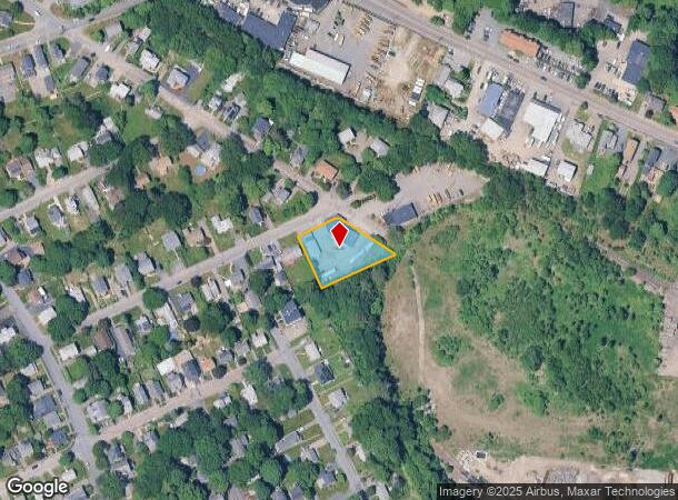 495 Whiting Ave, Dedham, MA Parcel Map