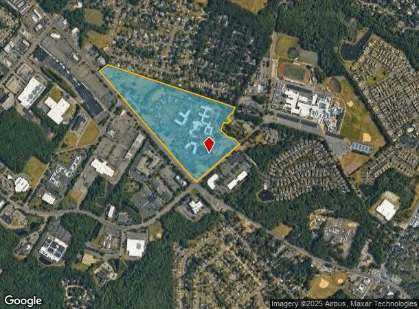  1100 Laurel Oak Rd, Voorhees, NJ Parcel Map