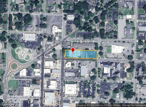 700 N Chestnut St, Lumberton, NC Parcel Map