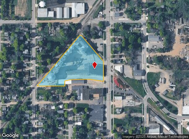  421 N Cochran Ave, Charlotte, MI Parcel Map