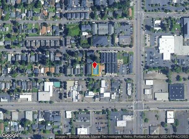  12003 Se Oak St, Portland, OR Parcel Map