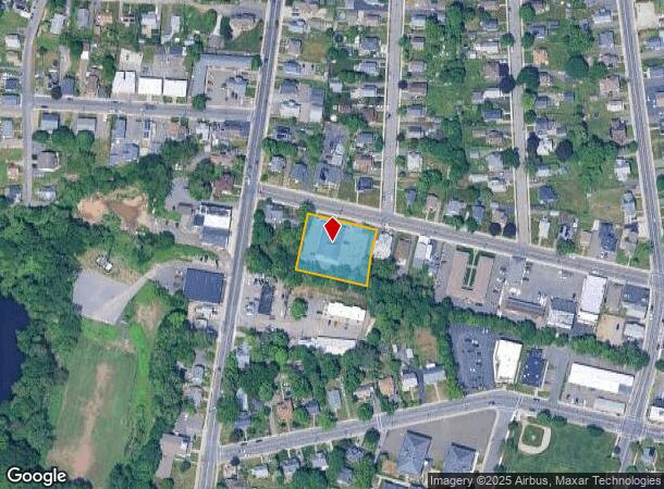  34 Hubbard St, Ludlow, MA Parcel Map