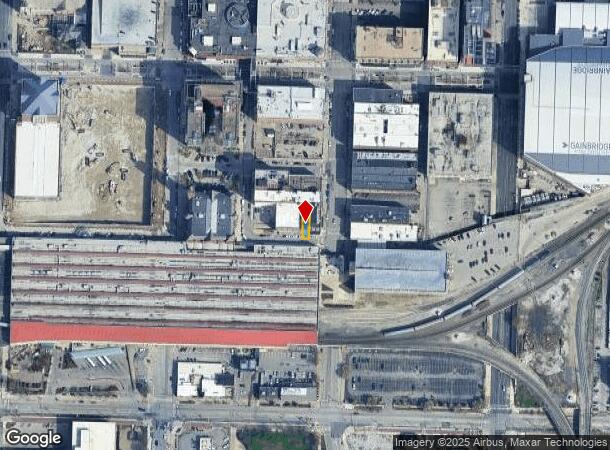 12 W West St, Indianapolis, IN Parcel Map