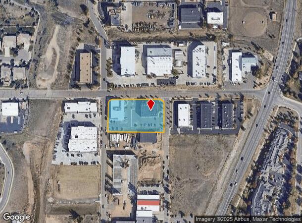831 Pine Ridge Rd, Golden, CO Parcel Map