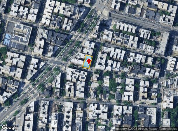  1855 Monroe Ave, Bronx, NY Parcel Map