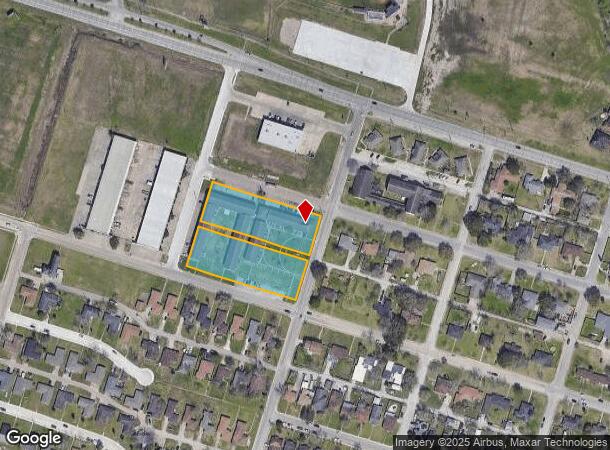 310 Yaupon St, Freeport, TX Parcel Map