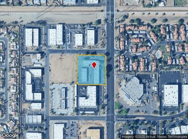  3400 N Arizona Ave, Chandler, AZ Parcel Map