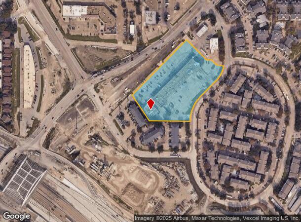 9220 Skillman St, Dallas, TX Parcel Map