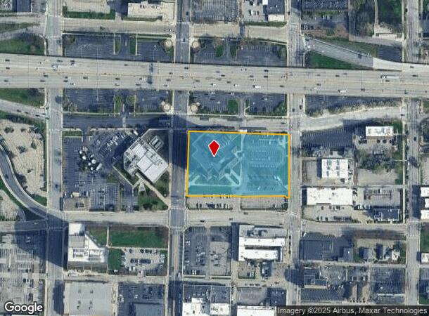 1099 N Meridian St, Indianapolis, IN Parcel Map