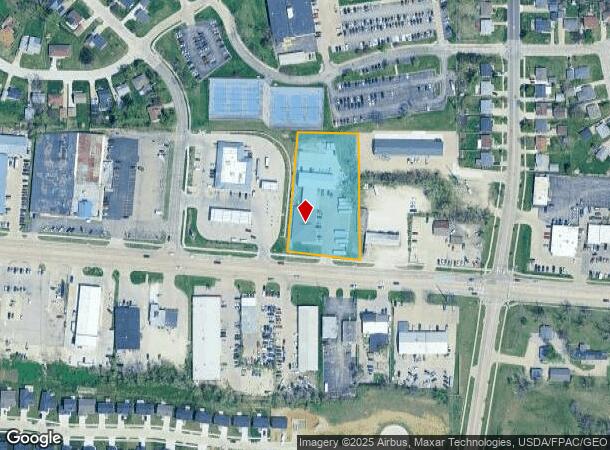  1846 16Th Ave Sw, Cedar Rapids, IA Parcel Map