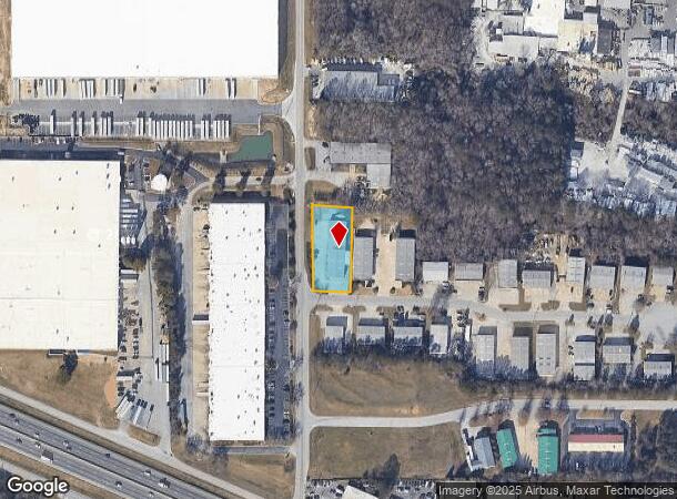 1301 Olympic Ct Sw, Conyers, GA Parcel Map