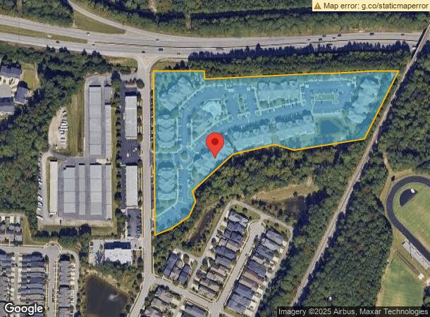  2000 Bullhead Rd, Apex, NC Parcel Map