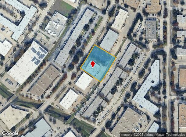 1784 Firman Dr, Richardson, TX Parcel Map