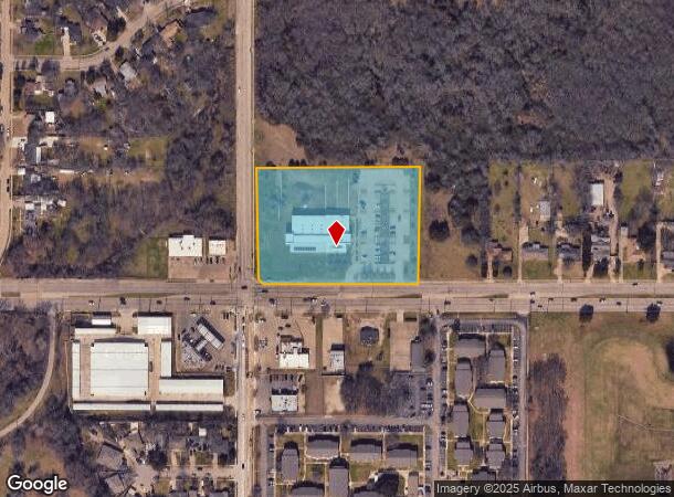  9609 Lake June Rd, Dallas, TX Parcel Map