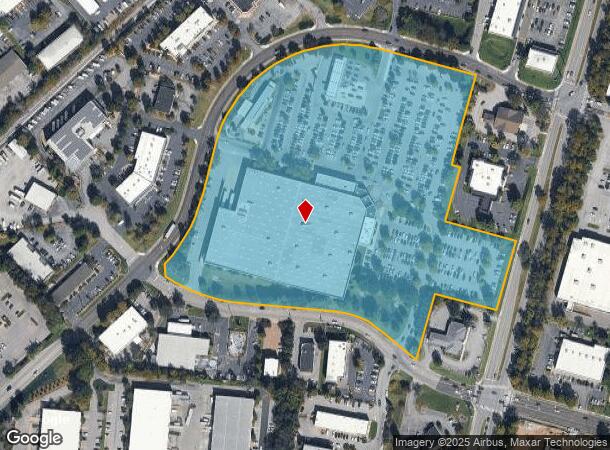 98 Seaboard Ln, Brentwood, TN Parcel Map