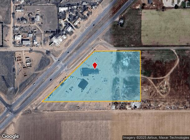  5802 E Highway 62, Lubbock, TX Parcel Map