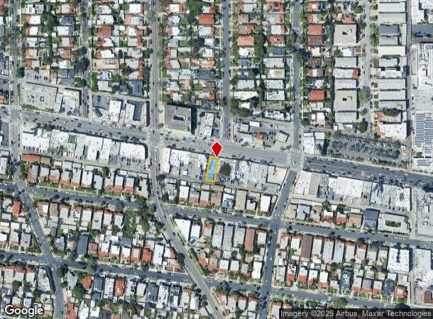  8032 W 3Rd St, Los Angeles, CA Parcel Map
