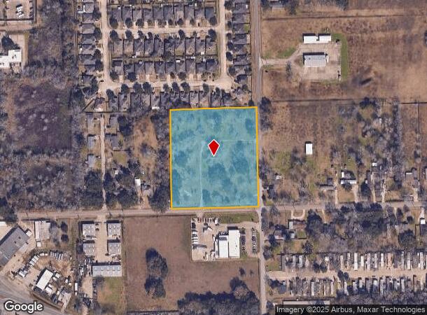 713 N Shirley St, Alvin, TX Parcel Map